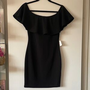 Lovely Day|Black Off-Shoulder Dress|Medium|NWT